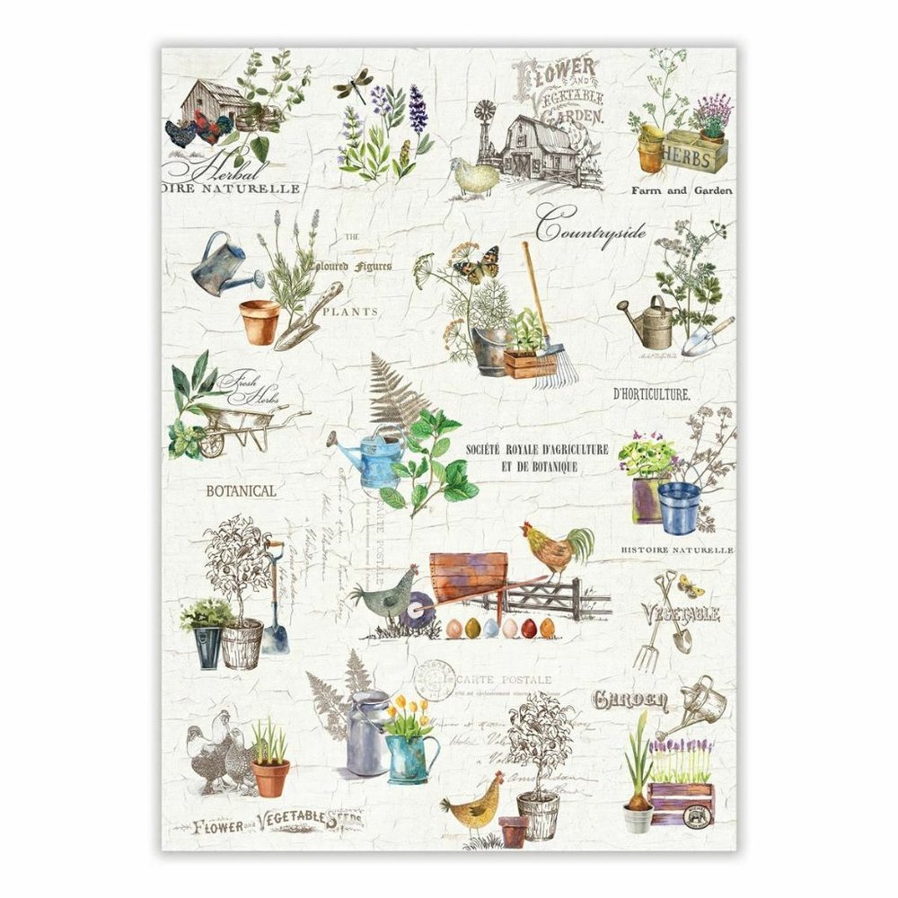 Michel Design Works Kitchen Tea Towel Country Life